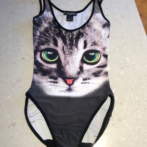 Kitten bodysuit size small